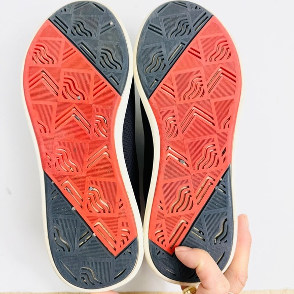 Tory Burch navy blue and red sneaker - Picture 10 of 11